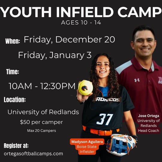 Youth Infield Camp Flyer